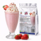 Premix milkshake căpșună pentru băuturi cremoase și fructate