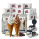 Pachet promo înghețată cu lapte Don Gelato cu 180 pachete pentru utilizare profesională