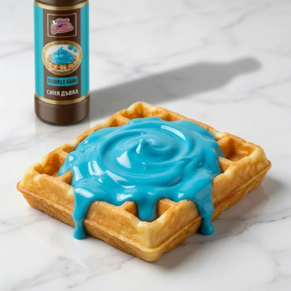 Topping Bubble Gum pentru bubble waffle și baruri desert cu textură fină
