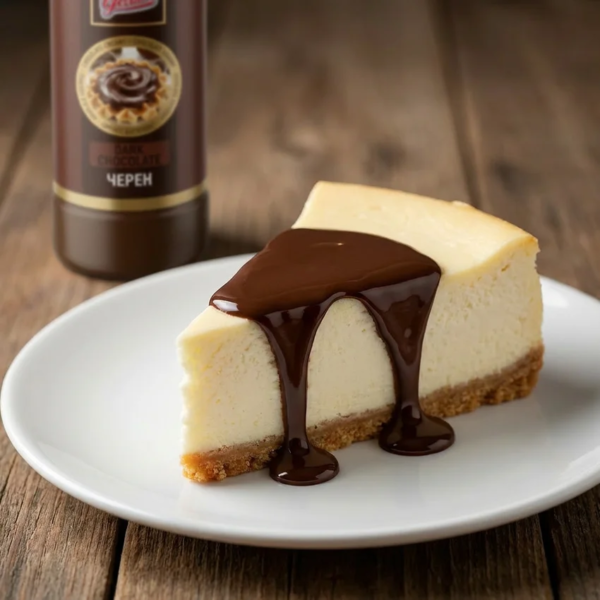 Topping ciocolată cu gust intens pentru horeca înghețată și deserturi profesionale