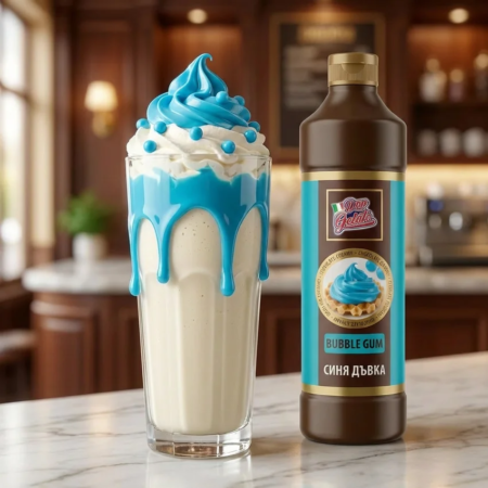 Topping colorat Bubble Gum Don Gelato pentru înghețată și deserturi premium