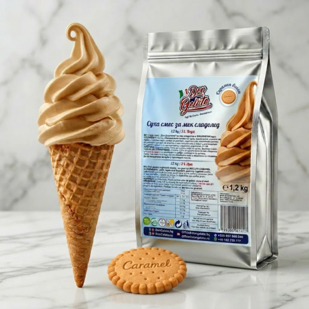 inghetata-soft-biscuit-caramelizat-cu-apă-don-gelato-cornet-de-vafa