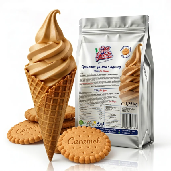 Praf de înghețată Biscuit caramelizat cu lapte Don Gelato