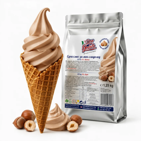 Praf de înghețată Cremă de alune cu lapte Don Gelato