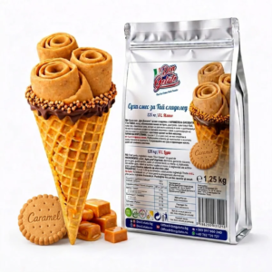 Praf pentru înghețată thailandeză cu biscuiți caramelizați Don Gelato