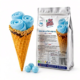 Praf pentru înghețată thailandeză gumă albastră Don Gelato cu rulouri albastre cremoase